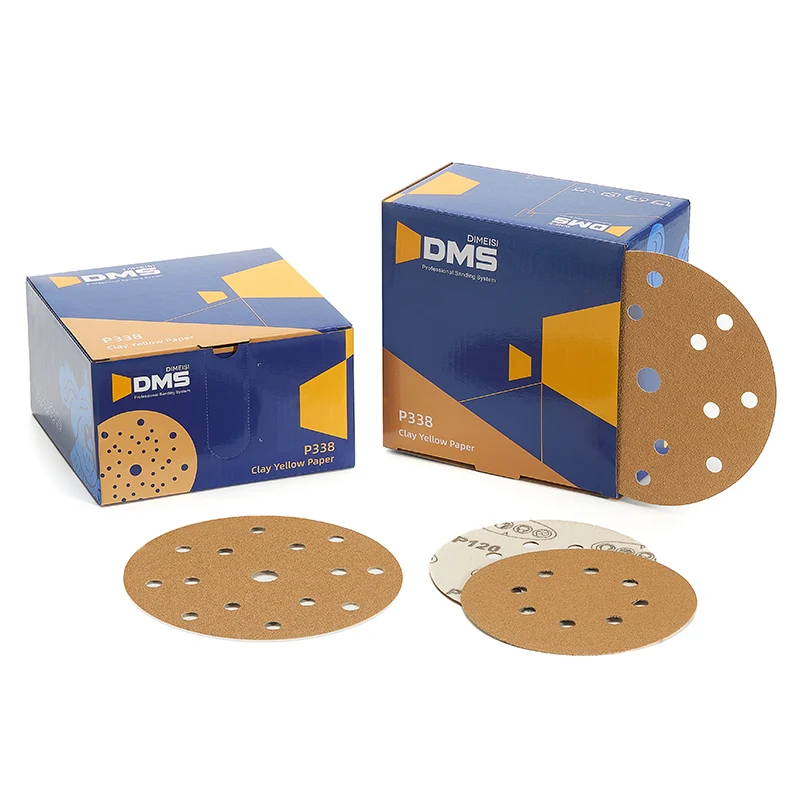 ক্লে হলুদ স্যান্ডপেপার